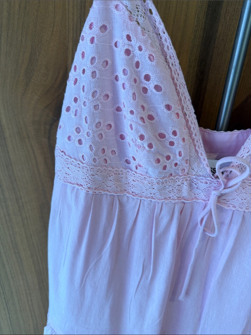 Princess Polly Pale Pink Tiered Spaghetti Strap Dress - Picture 12 of 16
